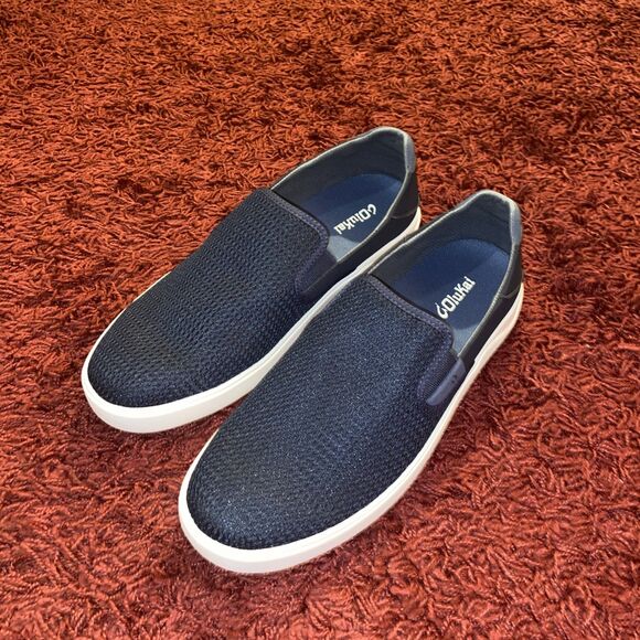 Olukai Lae’ahi Slip On Shoes Men’s 13 Blue Mesh Loafers Comfort Walk Sneakers main image 9